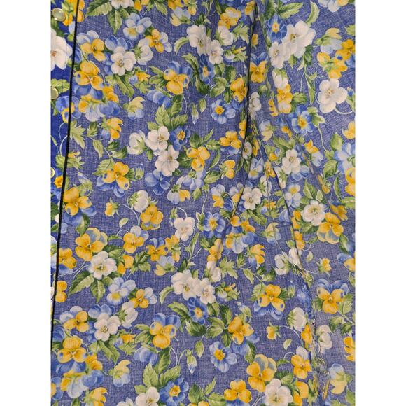 🌼 Vintage Handmade Floral Button Down – Western Style - Picture 6 of 15